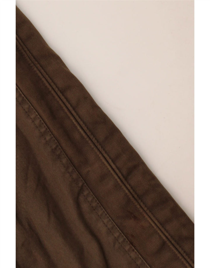 Jaqueta bomber masculina Marks & Spencer Reino Unido 36 algodão cáqui pequeno
