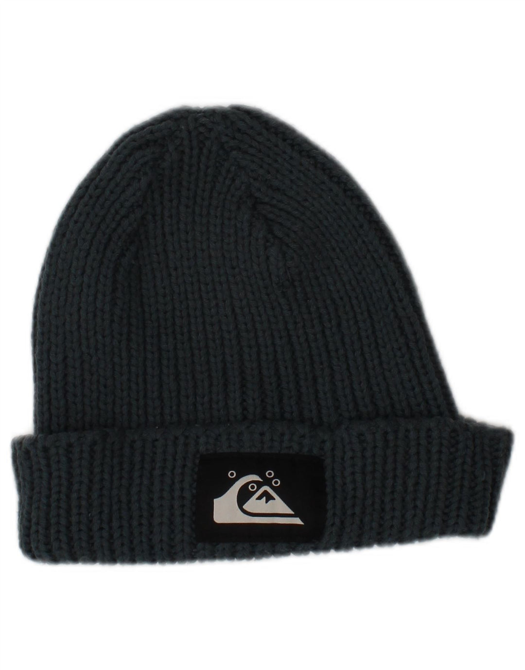 Gorro masculino de malha gráfica Quiksilver tamanho único azul marinho acrílico inverno