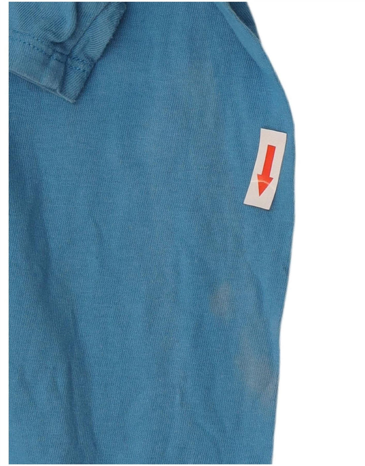 Camiseta Nike Masculina Athletic Cut Graphic Top Azul Médio