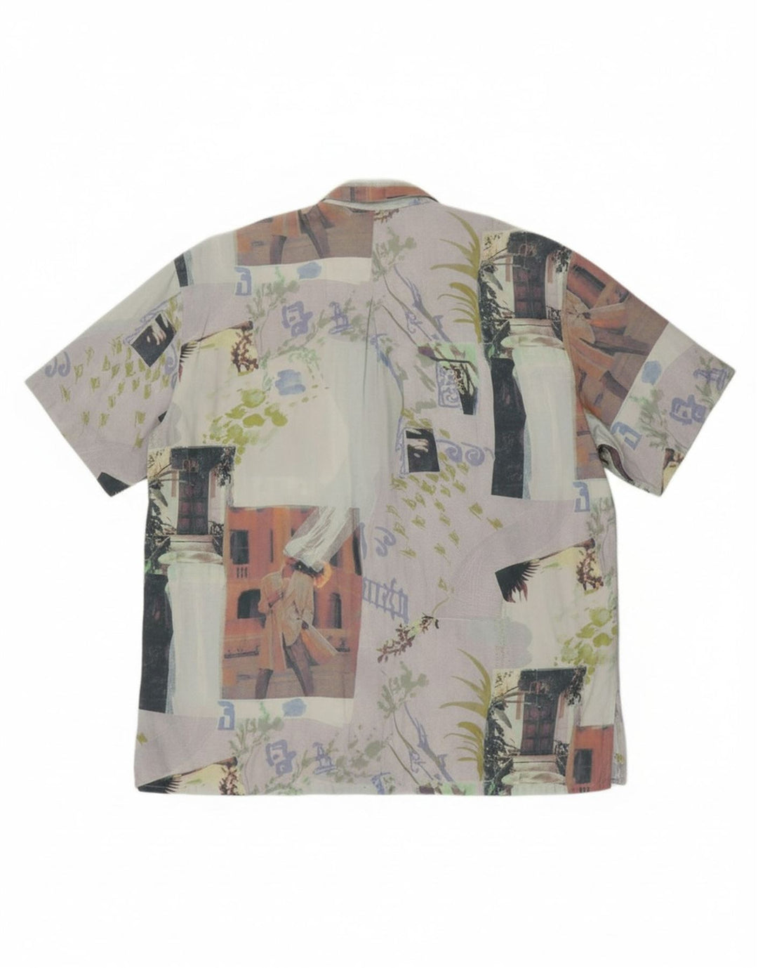 BIANCA Vestido feminino oversized IT 46 Patchwork multicolorido grande