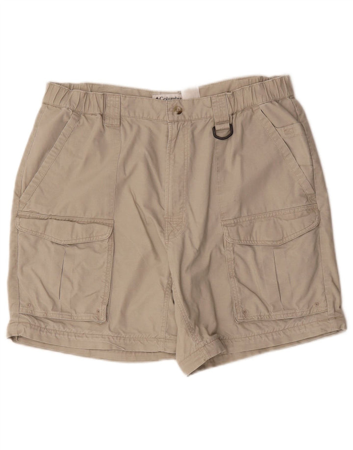 Columbia Mens Cargo Shorts W36 Grande Bege
