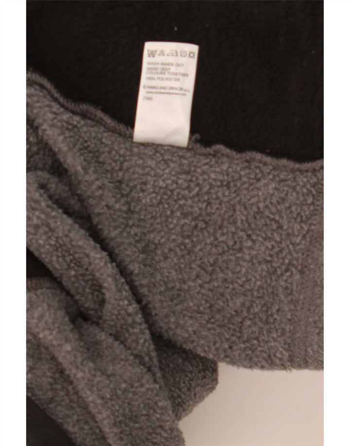 Jaqueta de lã masculina Marks & Spencer UK 38 poliéster cinza médio