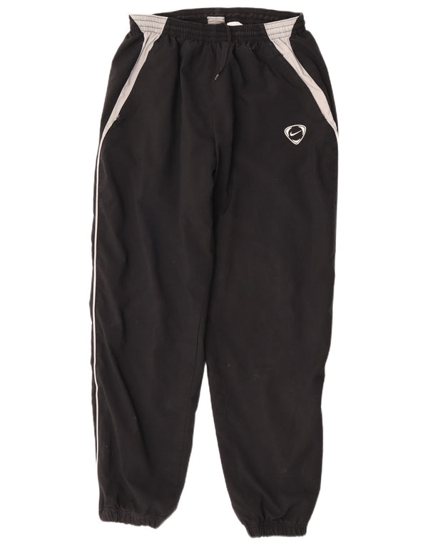 Calça de treino masculina Nike Joggers UK 41/43 grande bloco colorido preto