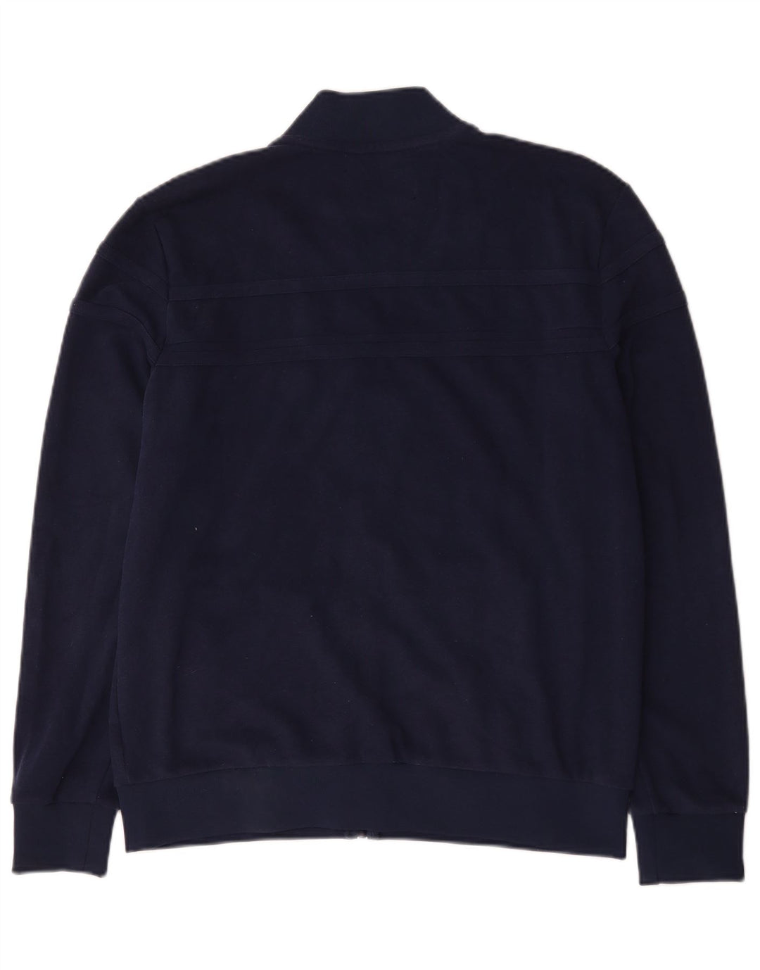 Fila Mens Tracksuit Top Jacket Grande Algodão Azul Marinho