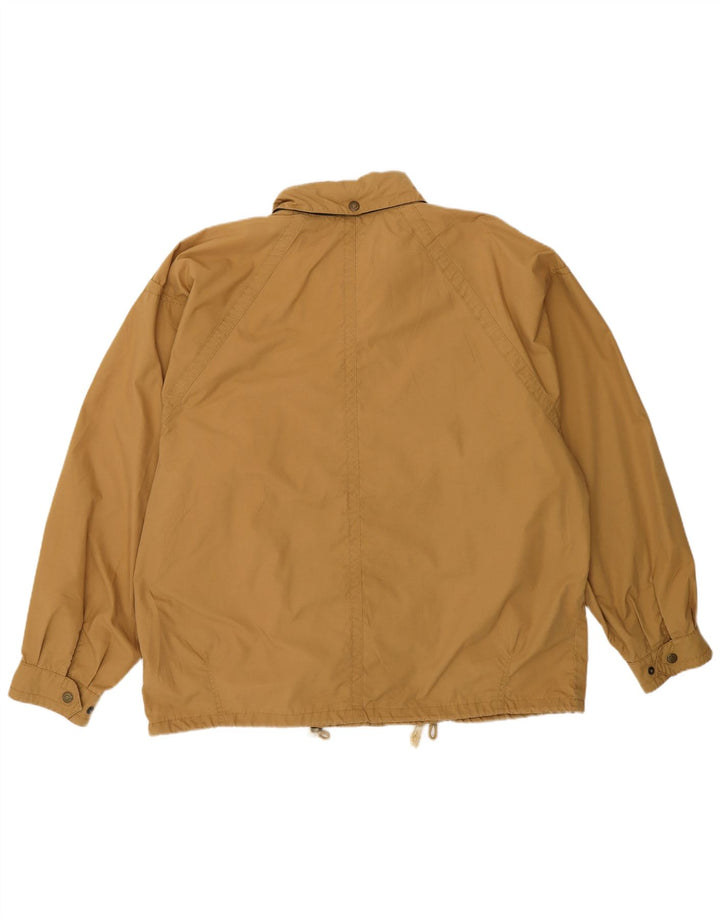 Jaqueta bomber masculina Stratos com capuz UK 40 poliéster bege grande