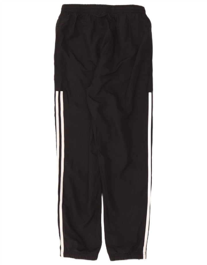 Adidas Womens Tracksuit Calças Joggers UK 14 Médio Preto Poliéster