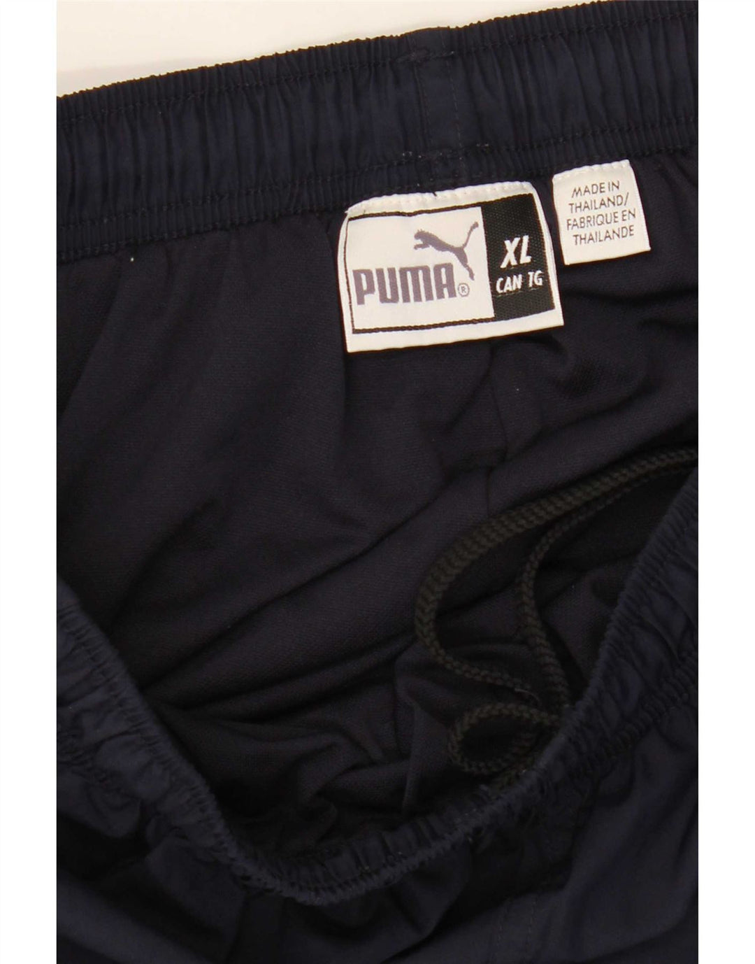 Calça de treino masculina Puma XL azul marinho poliéster