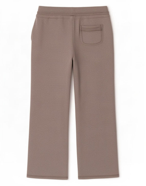 Calça de treino feminina Marks & Spencer Reino Unido 12 algodão cinza médio
