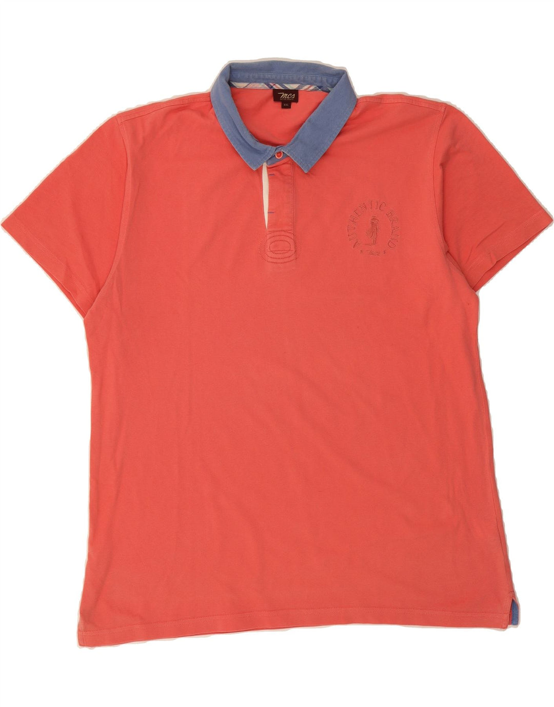 MARLBORO CLASSICS Mens Polo Shirt 2XL Red Cotton Vintage Marlboro Classics and Second-Hand Marlboro Classics from Messina Hembry 