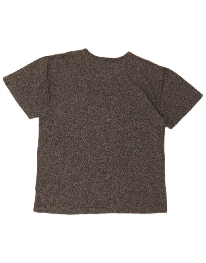 Camiseta masculina Fila Top cinza médio manchado
