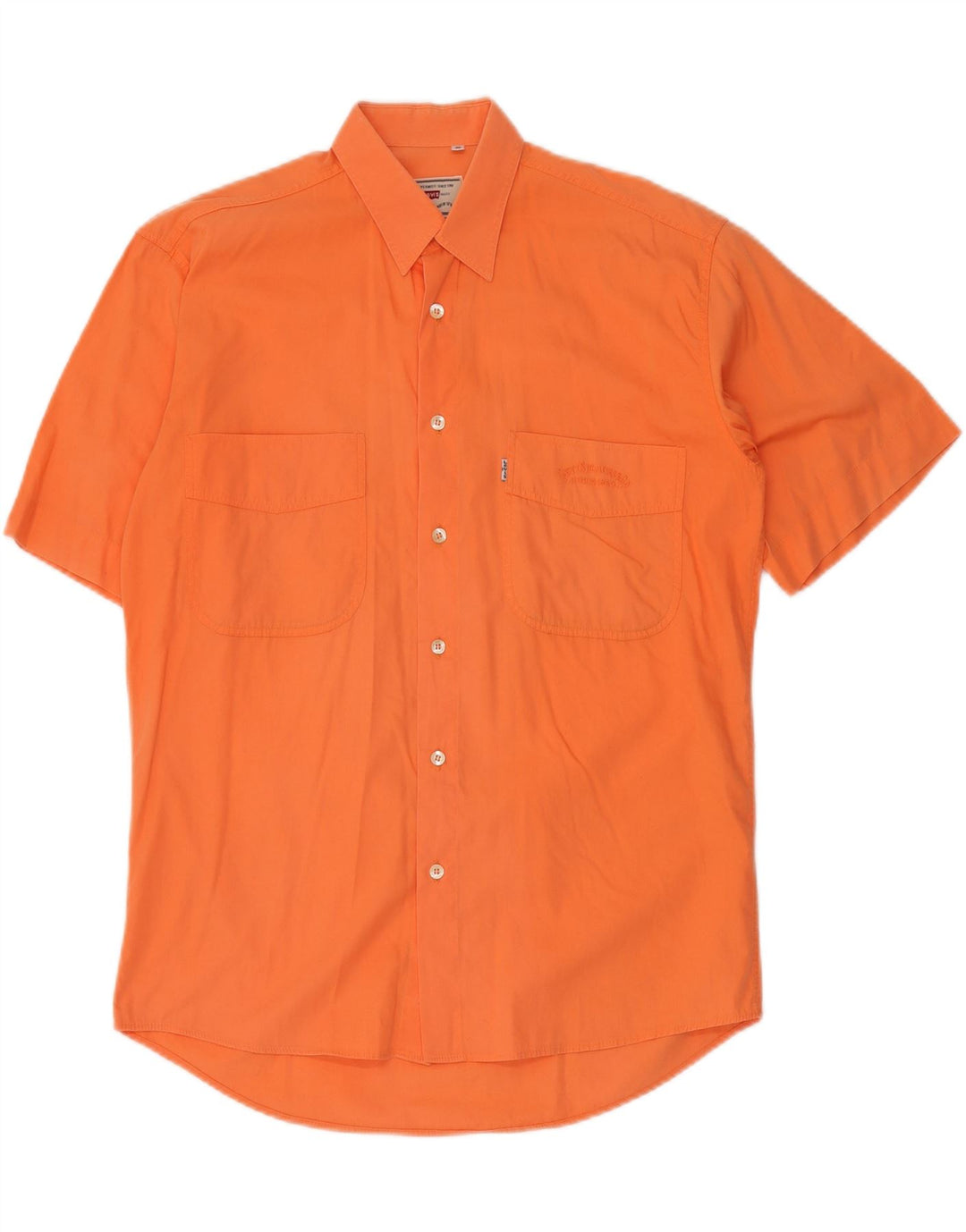 Camisa masculina de manga curta LEVI'S pequena laranja