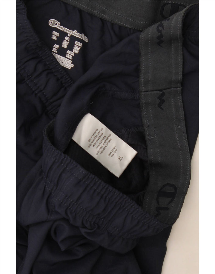 Calça de treino masculina CHAMPION XL azul marinho poliéster