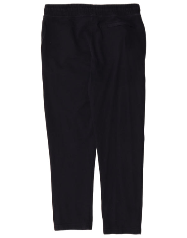 Calça de treino feminina Marks & Spencer Reino Unido 14 algodão azul marinho médio