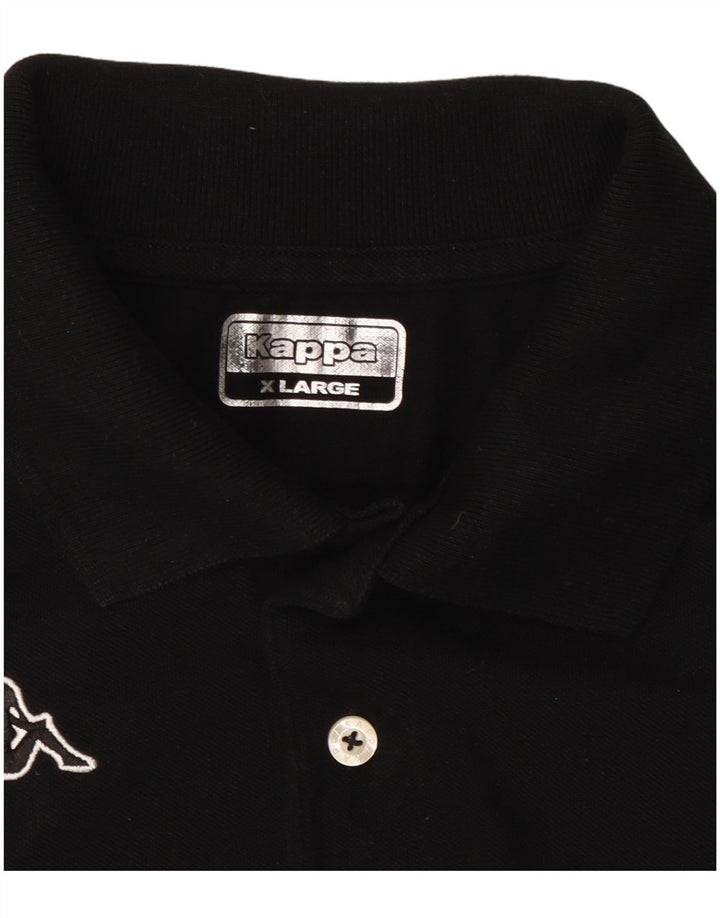 Camisa polo masculina KAPPA XL preta