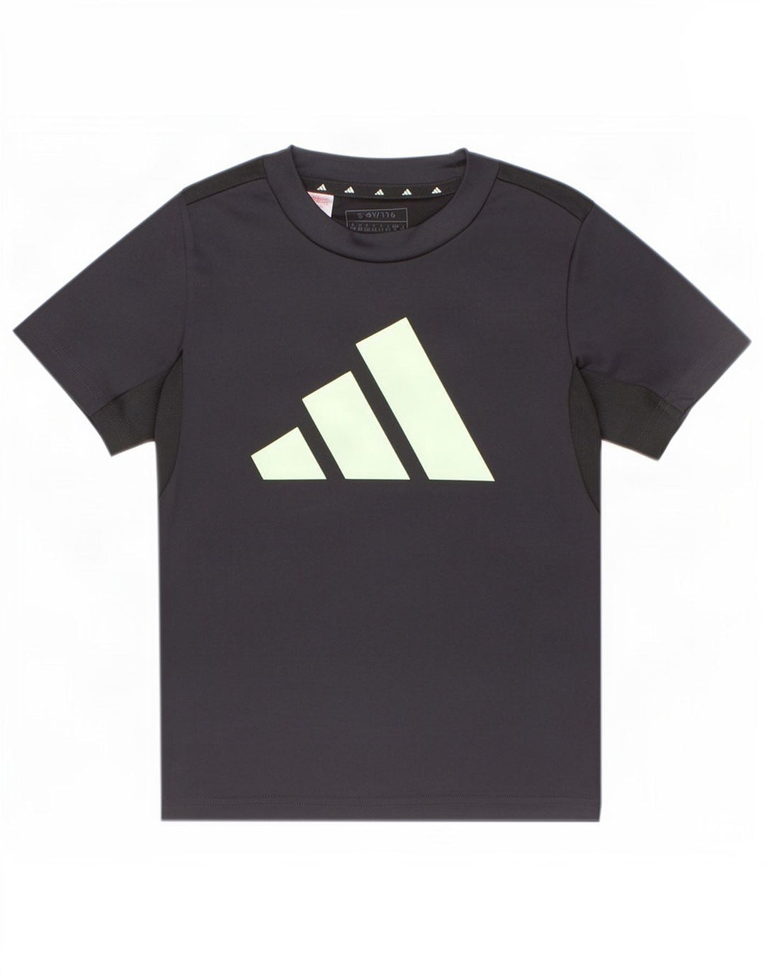 Camiseta Adidas Boys Aeroready Graphic Top 5-6 Anos Cinza Poliéster