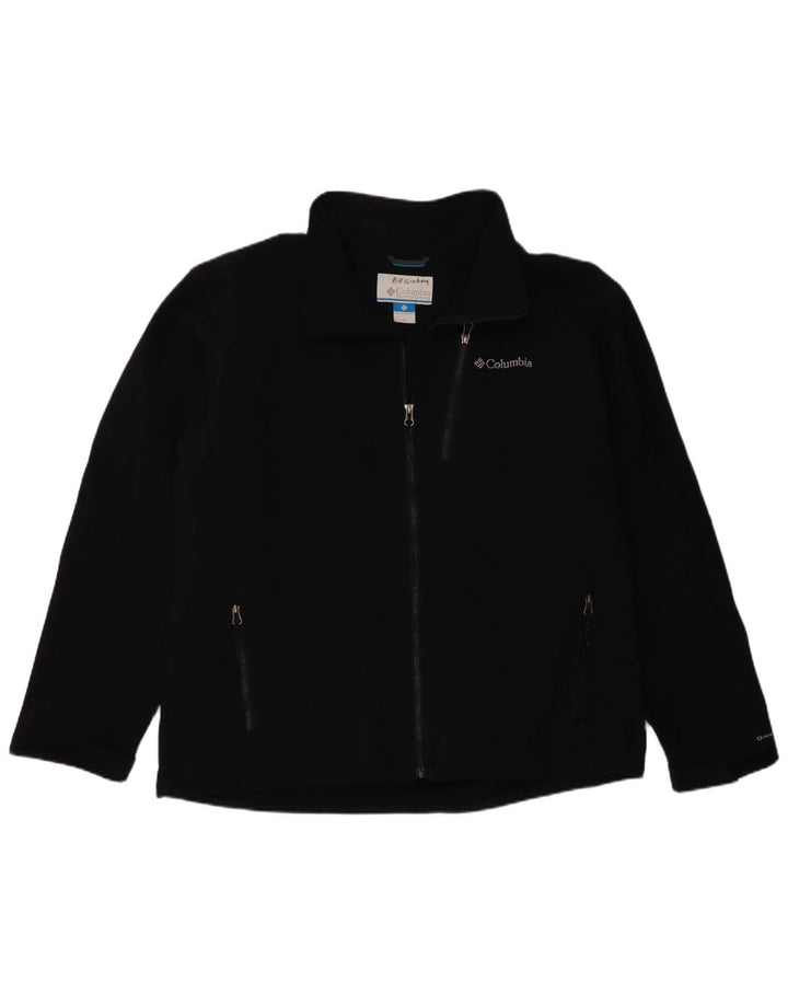 Jaqueta Columbia Masculina Fleece Uk 42 XL Poliéster Preto