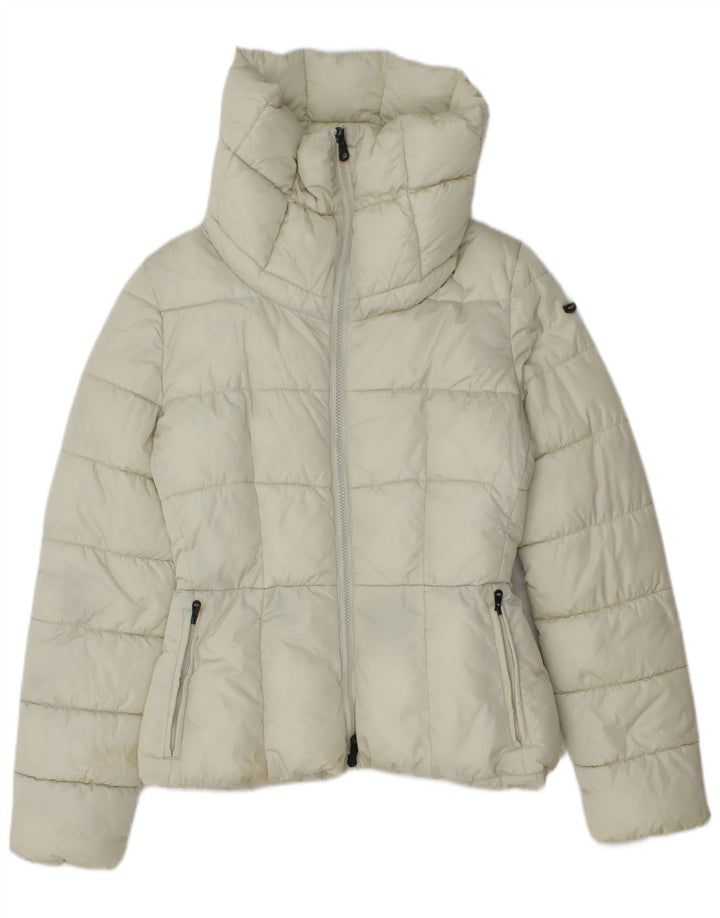 Jaqueta acolchoada feminina Refrigiwear IT 42 médio off white poliamida