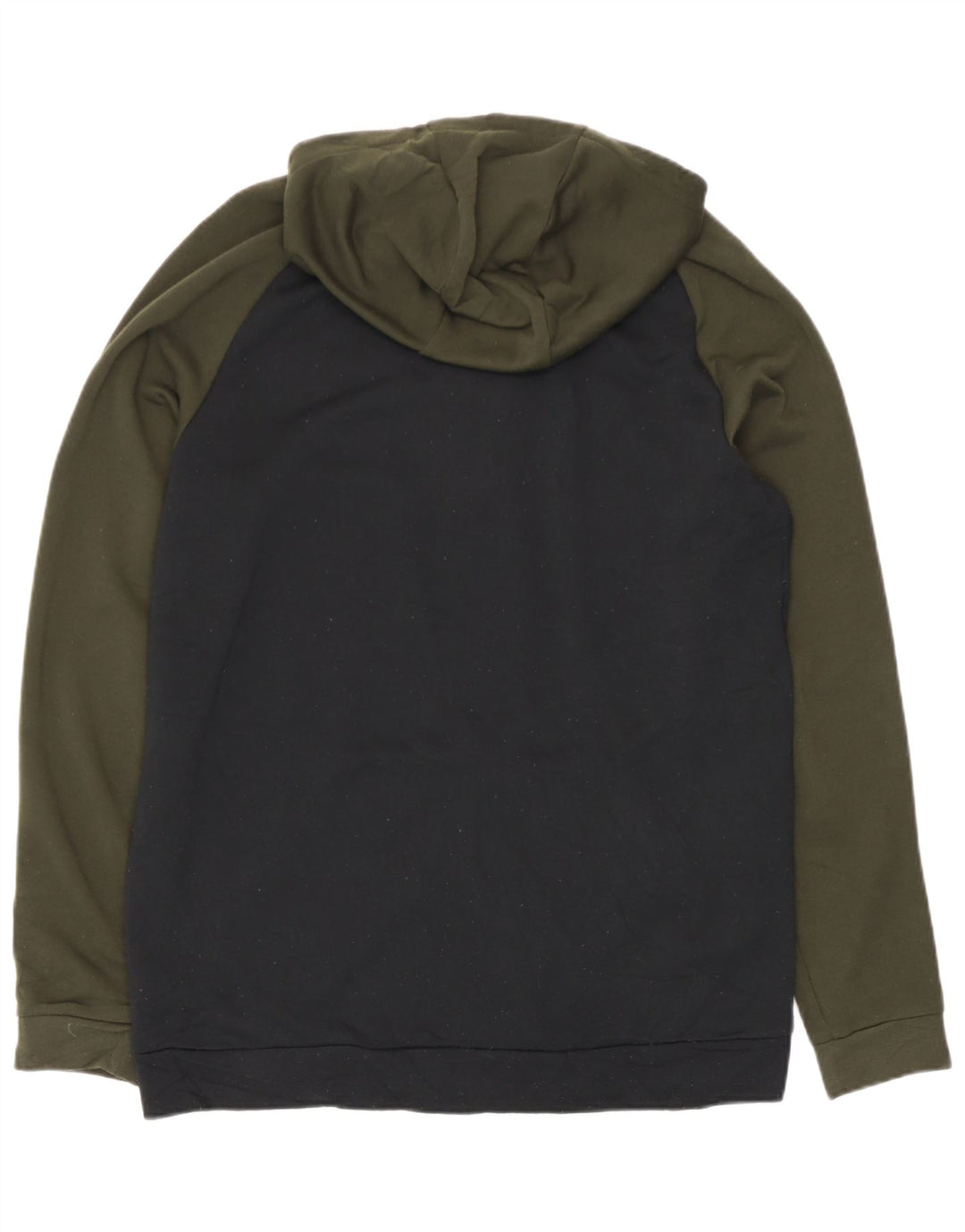 Suéter Nike masculino com capuz e zíper grande preto colorido em poliéster