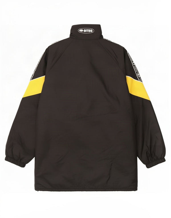 Casaco acolchoado grande gráfico masculino Errea UK 40 grande bloco colorido preto