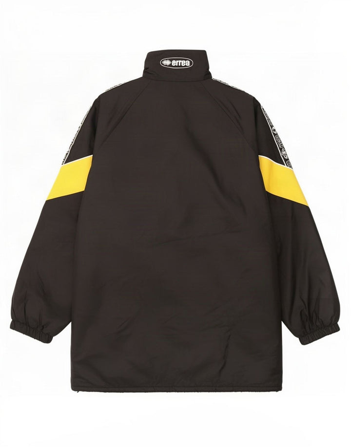 Casaco acolchoado grande gráfico masculino Errea UK 40 grande bloco colorido preto