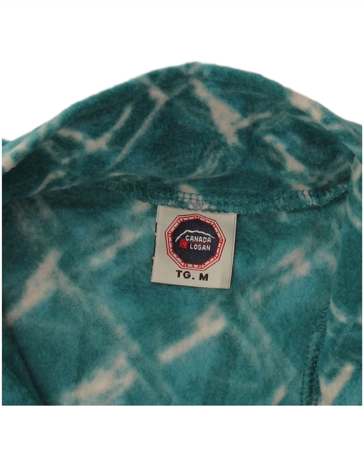 Jaqueta de lã feminina CANADA LOGAN UK 14 poliéster xadrez verde médio