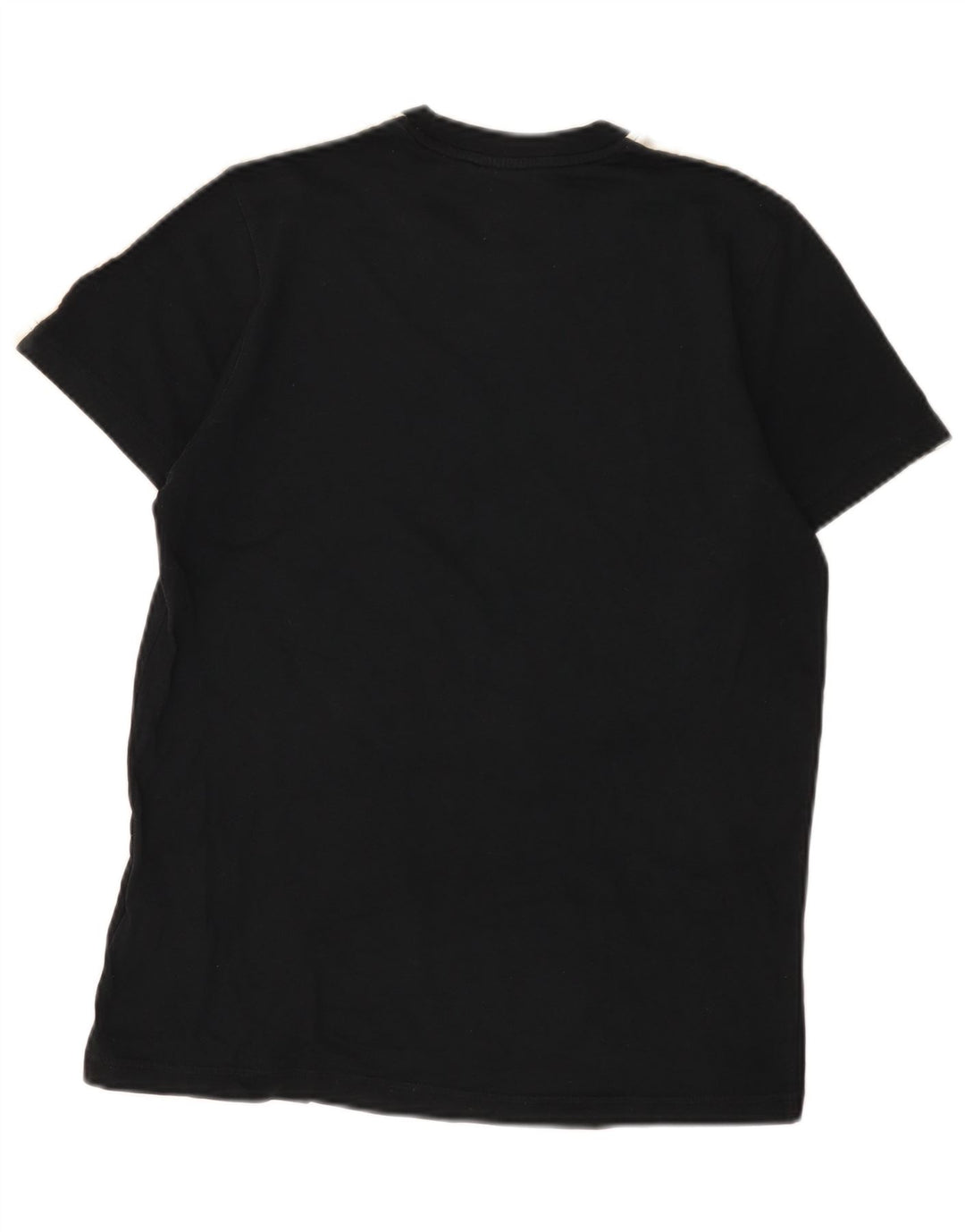 Adidas Mens Graphic T-Shirt Top Pequeno Algodão Preto