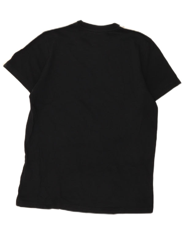 Adidas Mens Graphic T-Shirt Top Small Black Cotton