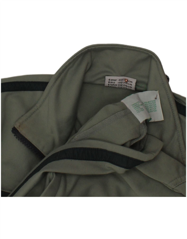 Jaqueta de treino para meninos DIADORA 5-6 anos verde colorblock poliéster