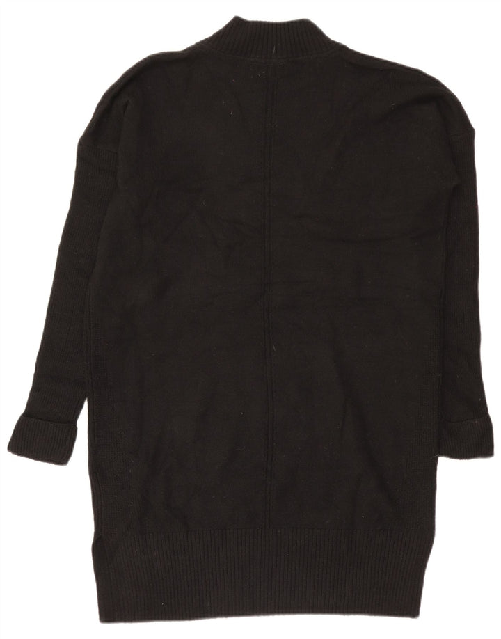 Vestido jumper feminino Fat Face UK 12 poliéster preto médio