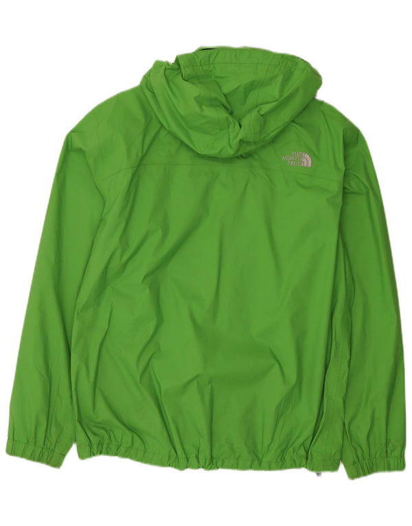 Jaqueta de chuva masculina com capuz The North Face Reino Unido 36 pequeno nylon verde