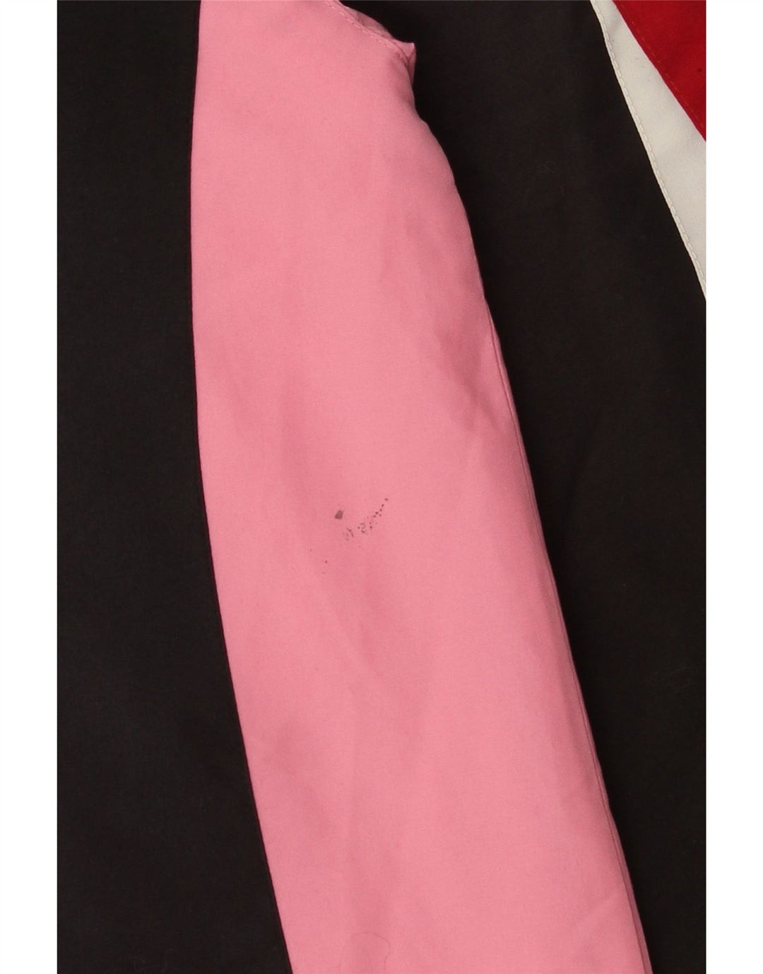 Poliéster preto pequeno de Colorblock do revestimento superior do fato de treino dos homens do vintage