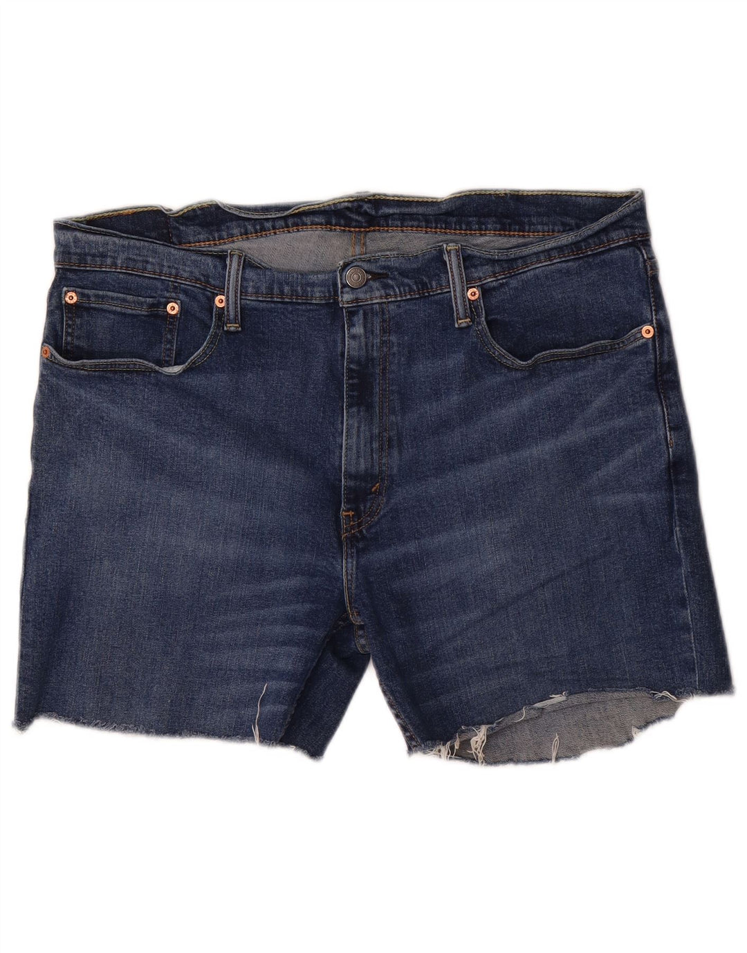 LEVI'S Masculino 559 Shorts Jeans W38 XL Azul Algodão