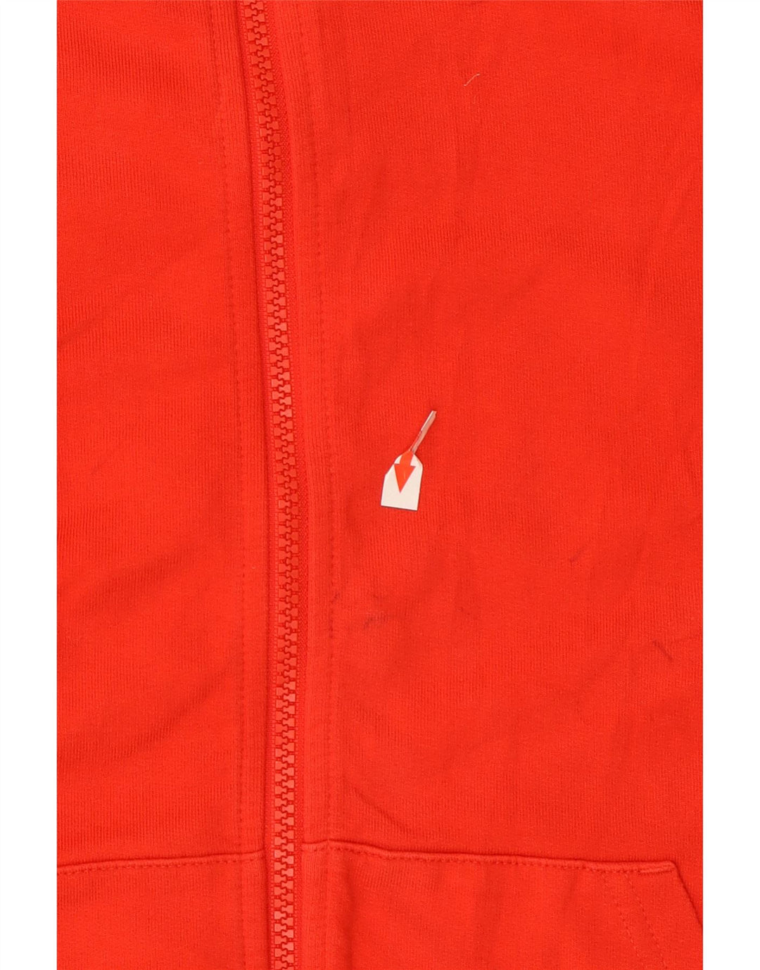 Suéter Puma masculino com capuz e zíper médio algodão vermelho