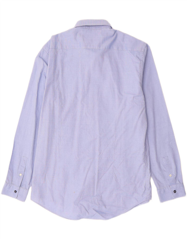 Camisa masculina slim fit ZARA 2XL azul