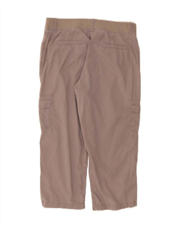 LEE Womens Relaxed Fit Cargo Trousers US 12 Large W32 L22 Grey Cotton Vintage Lee and Second-Hand Lee from Messina Hembry 