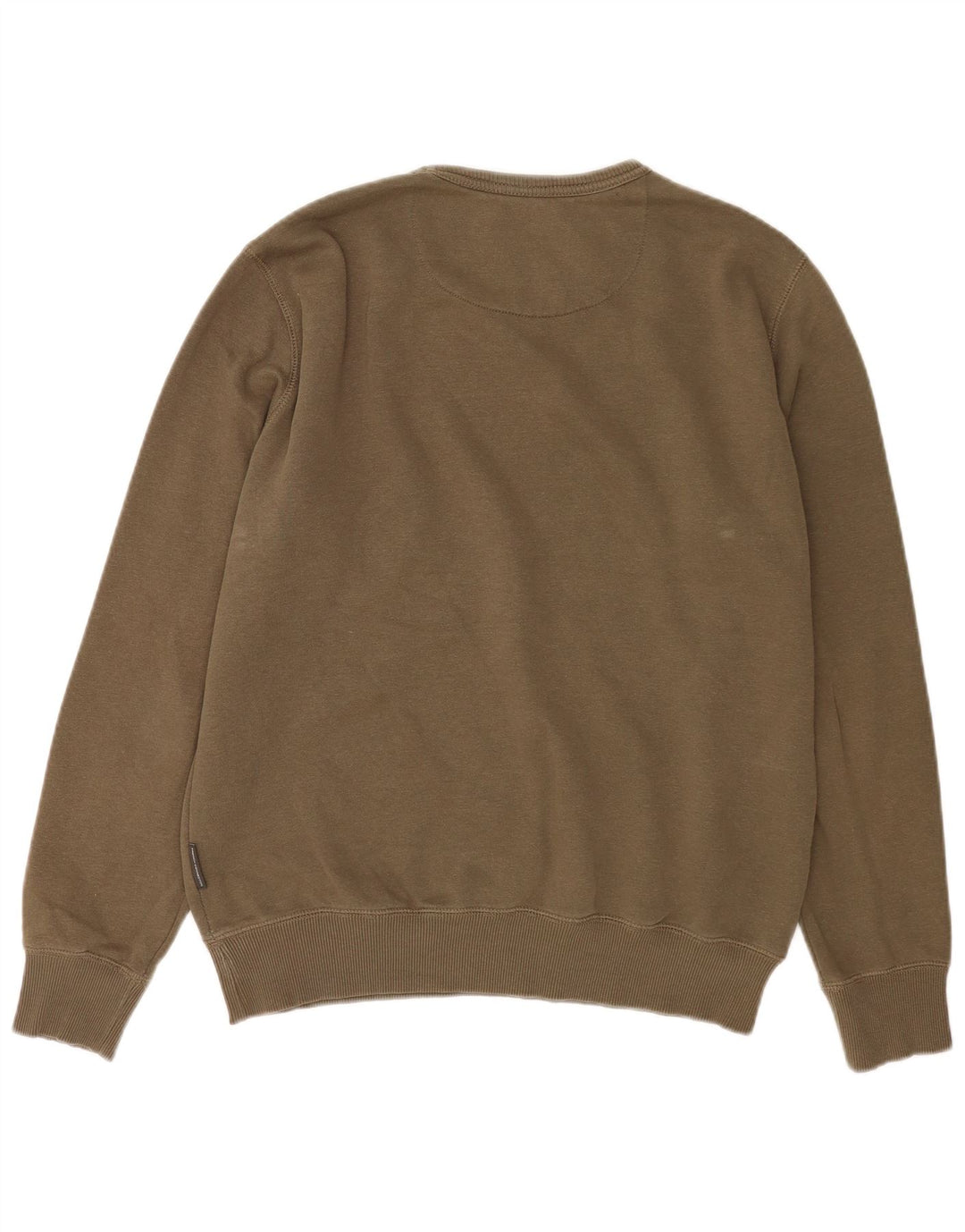 FRENCH CONNECTION Suéter masculino XL algodão cáqui
