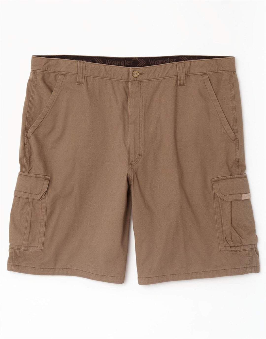Wrangler Mens Cargo Shorts XL W42 Cinza Algodão