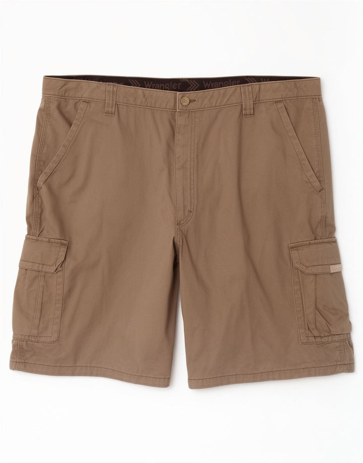 Wrangler Mens Cargo Shorts XL W42 Cinza Algodão