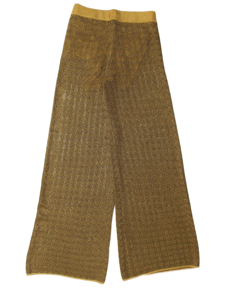 Zara Conjunto feminino de 2 peças UK 12 Médio W28 L34 Poliéster cáqui