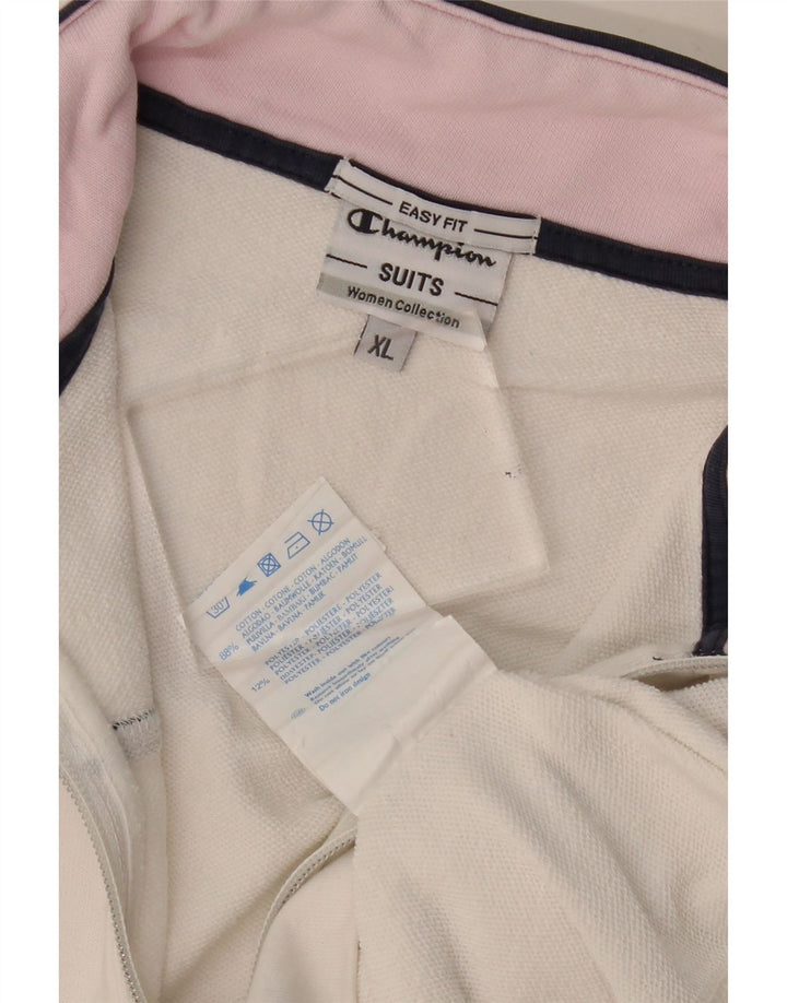 Jaqueta feminina Champion UK 18 XL algodão branco