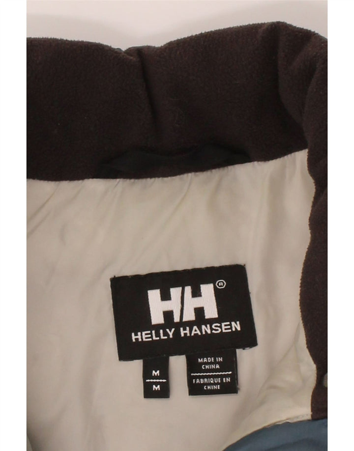 Colete acolchoado feminino HELLY HANSEN UK 14 bloco colorido azul marinho médio