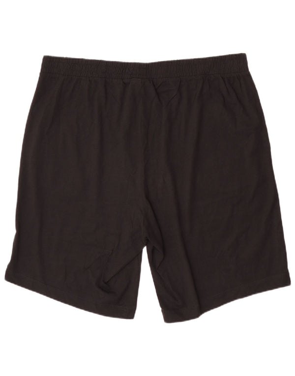 Admiral Mens Sport Shorts 3XL Algodão Preto