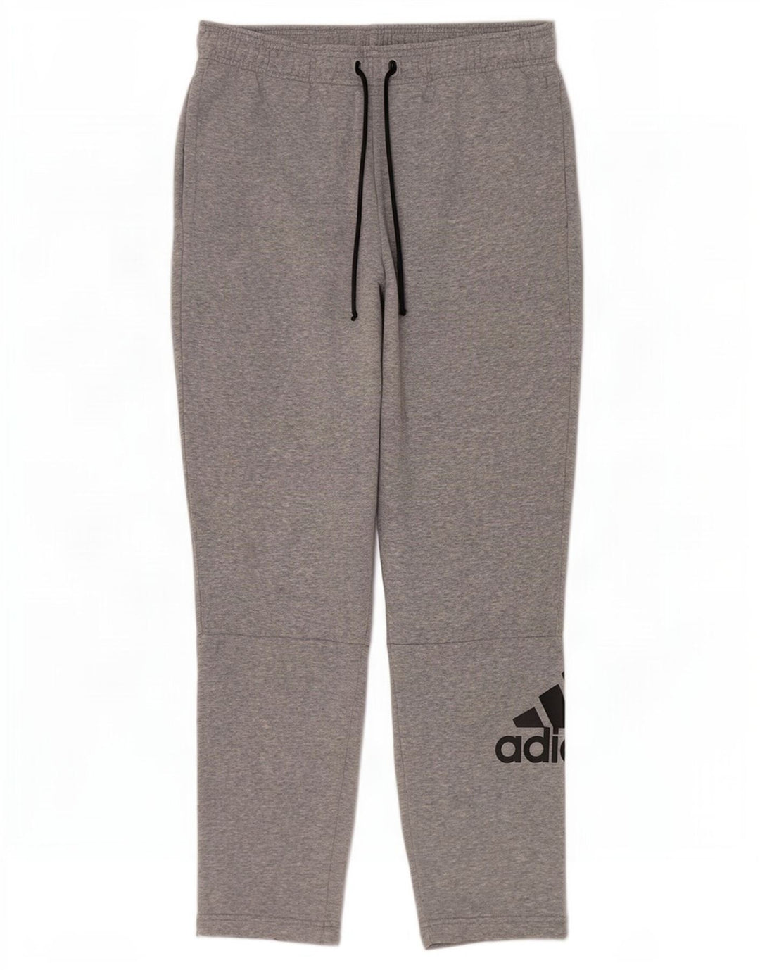 Calça Adidas Masculina Graphic Treino Grande Algodão Cinza