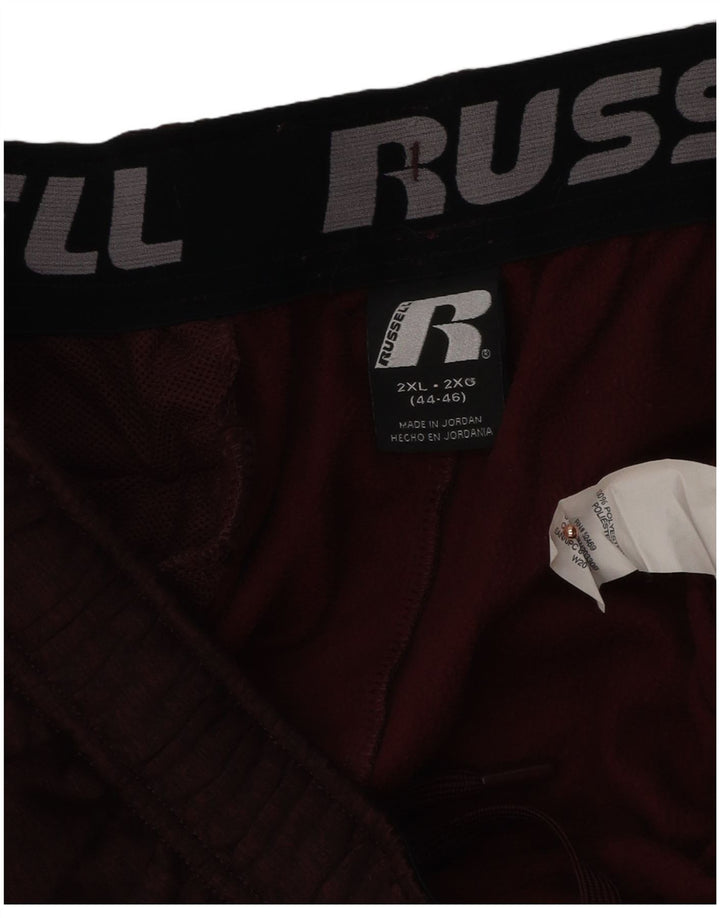 Calça de treino masculina RUSSELL ATLÉTICA 2XL poliéster marrom
