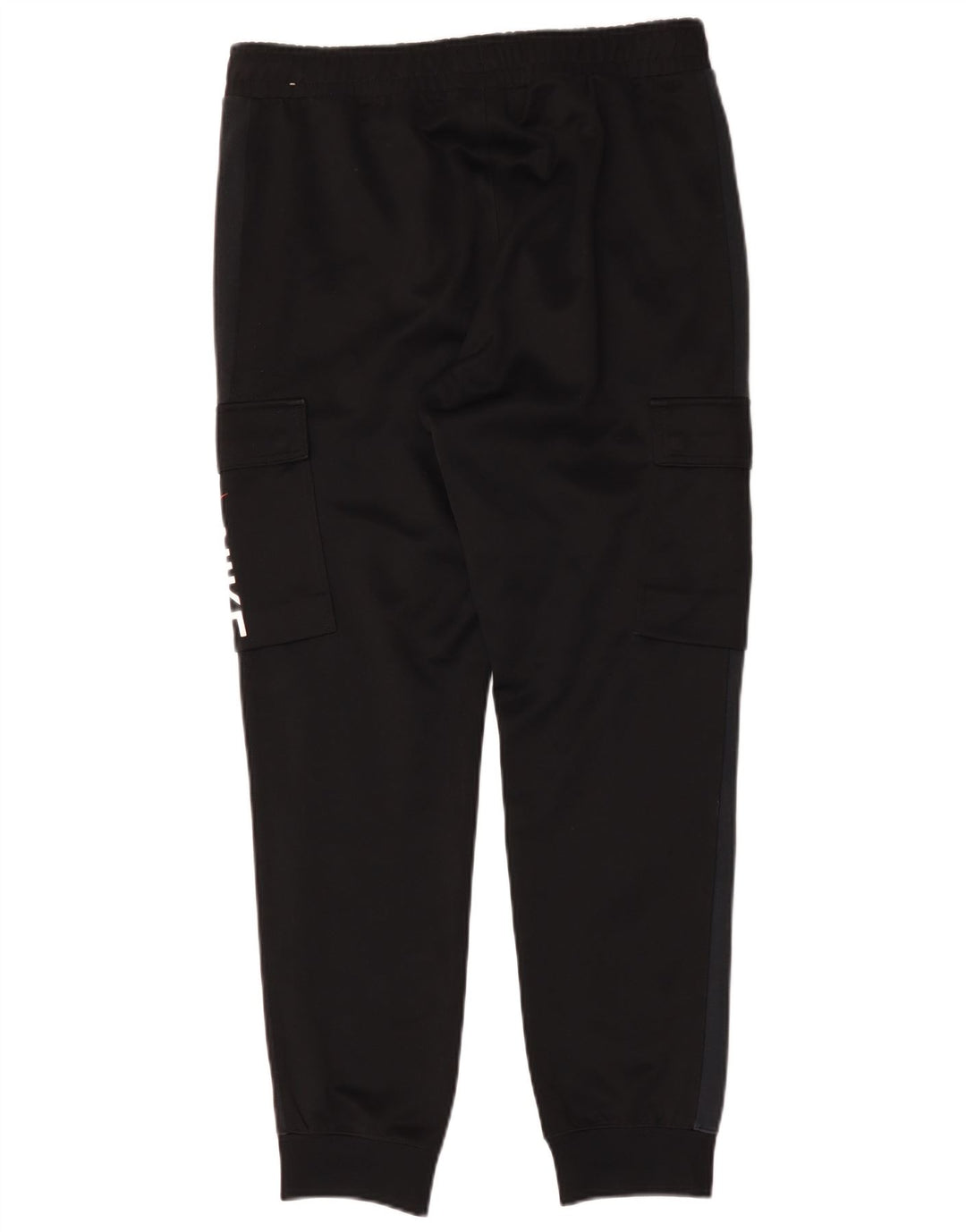 Nike masculino gráfico cargo calças de treino joggers médio preto algodão