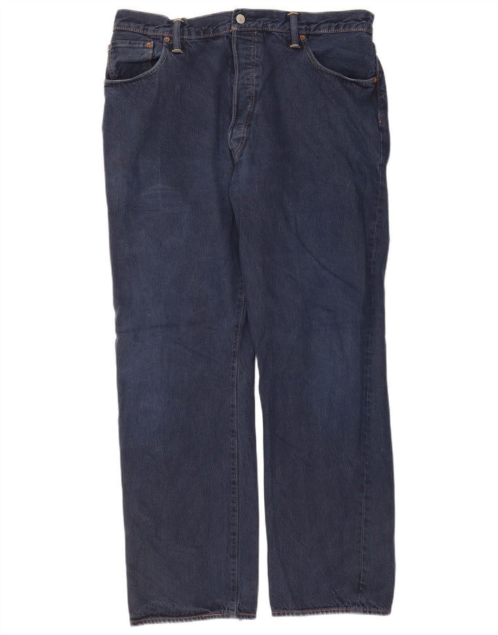 Jeans Levi's 501 Straight Masculino W42 L32 Azul Marinho