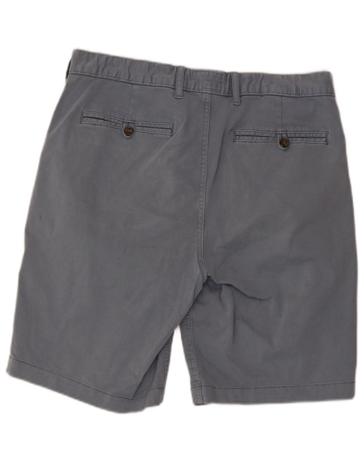 Shorts Chino Masculino White Stuff W34 Grande Algodão Cinza