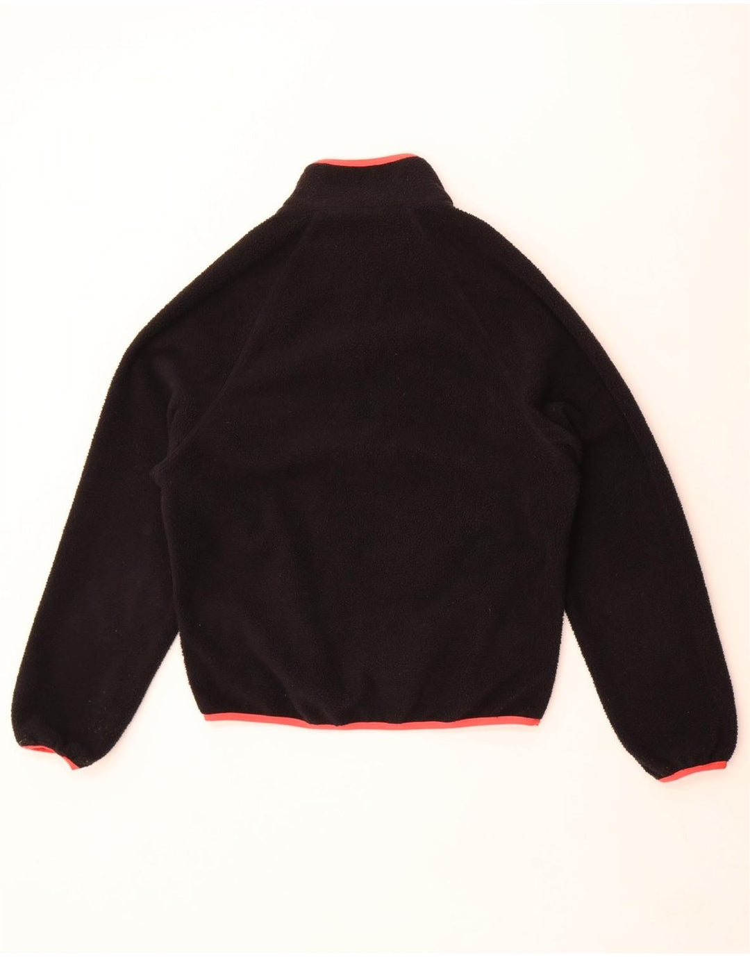 Jaqueta Adidas Feminina Oversized Fleece UK 6 XS Poliéster Preto