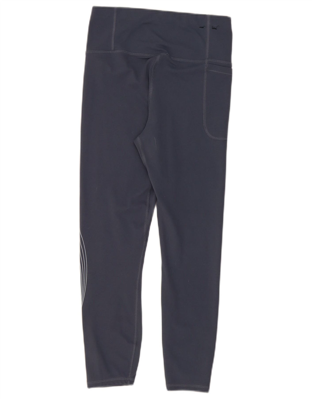 Under Armour Womens Graphic Crop Leggings Reino Unido 12 Poliéster Azul Médio