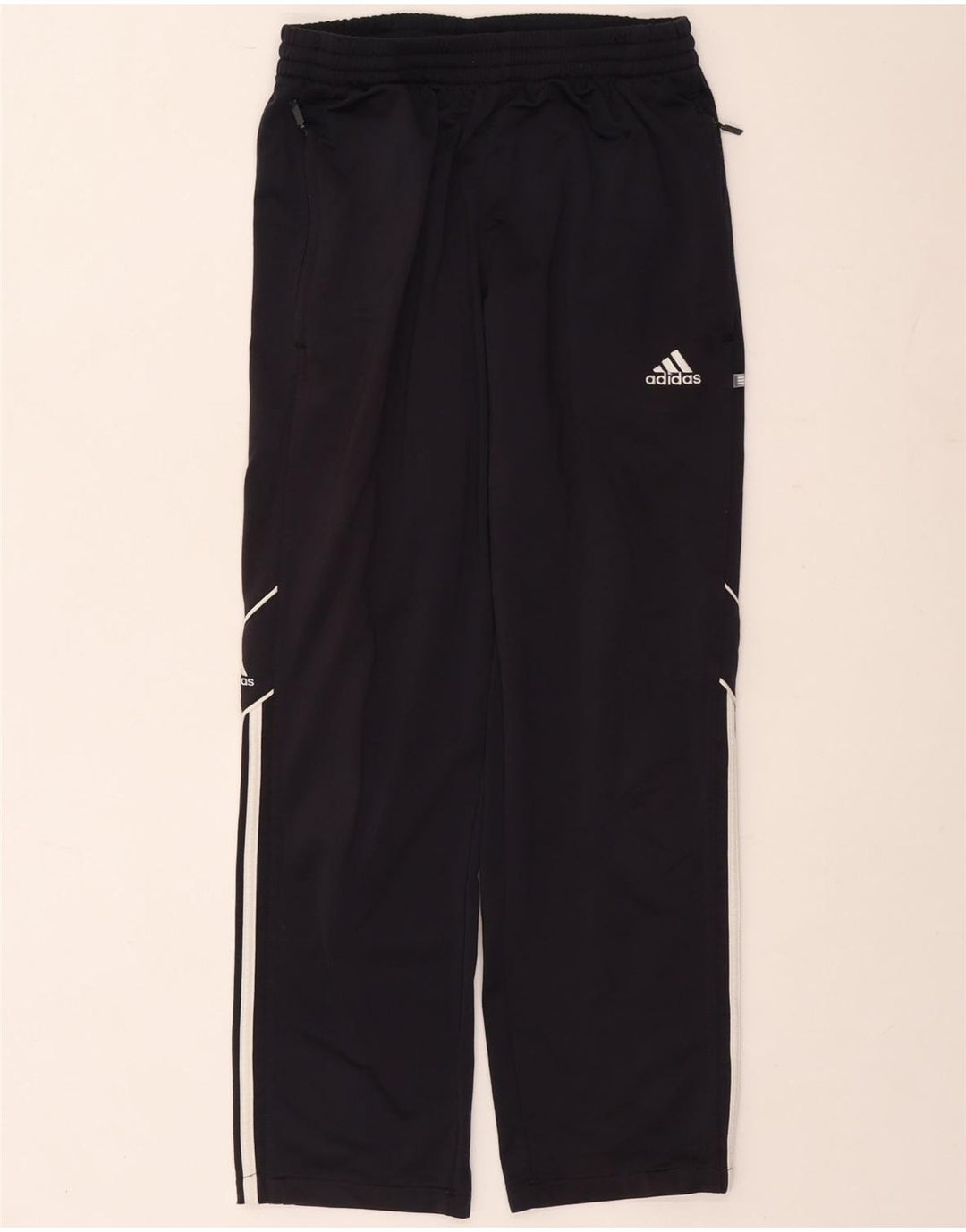 Calça de treino masculina Adidas médio azul marinho poliéster